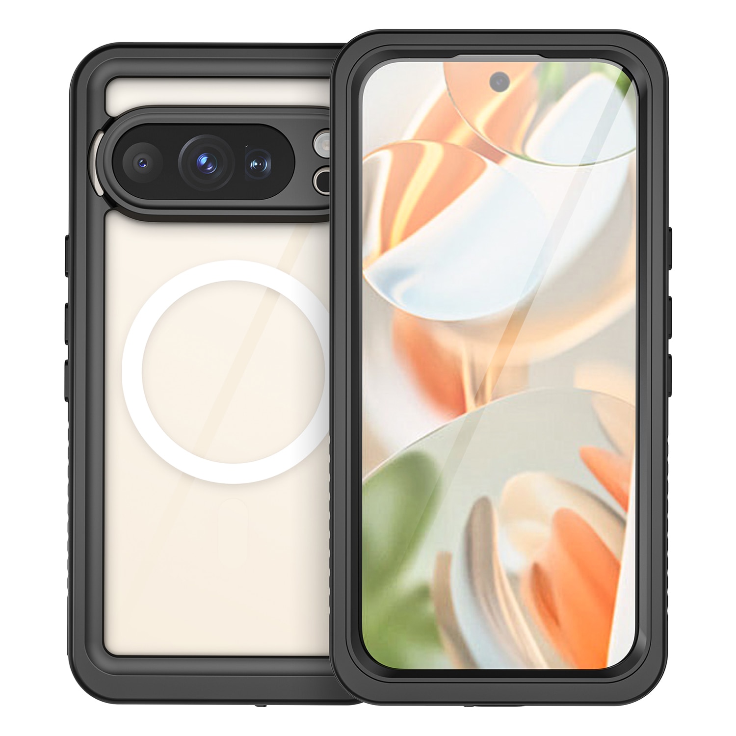 Coque étanche Google Pixel 10 Pro, transparent