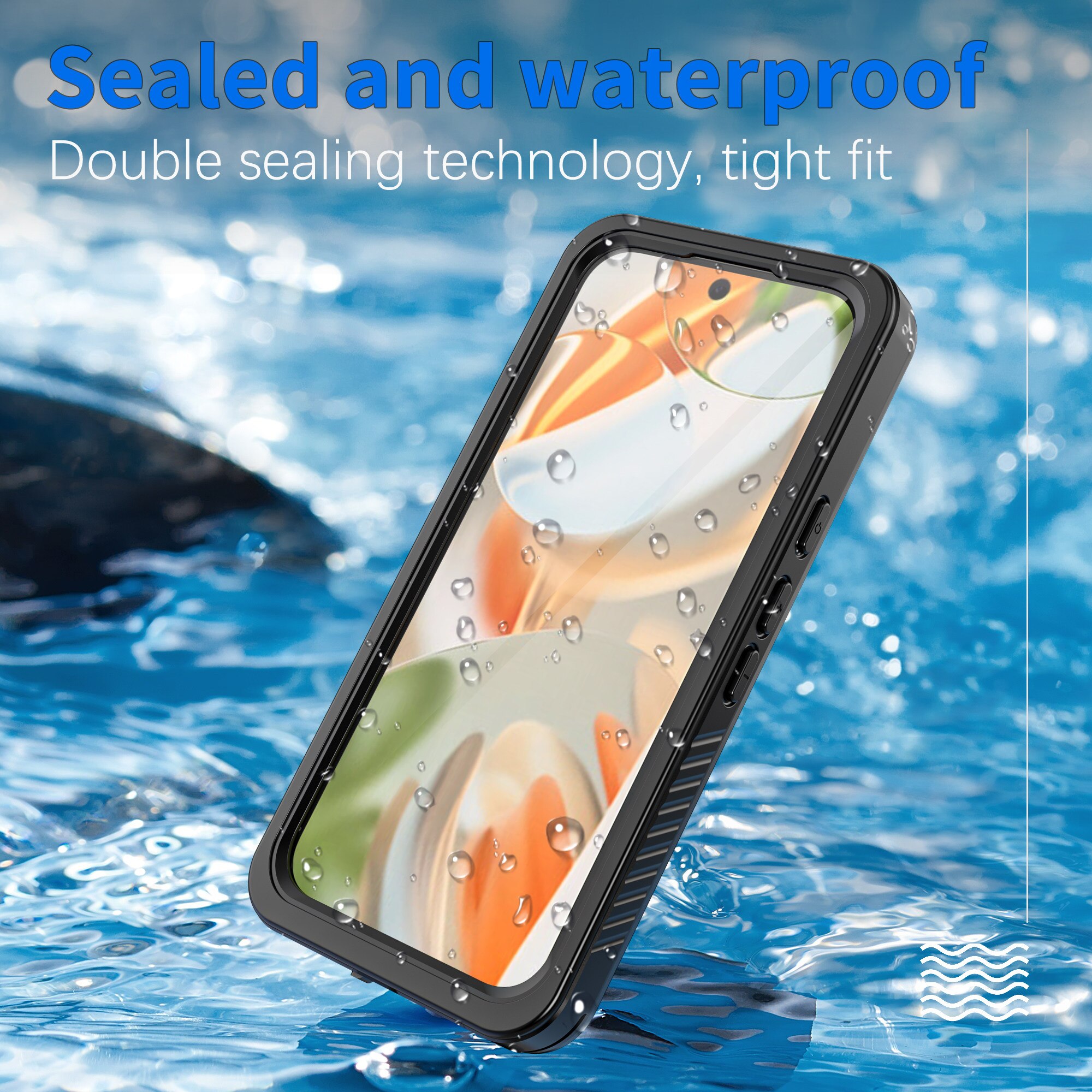 Coque étanche Google Pixel 10 Pro, transparent
