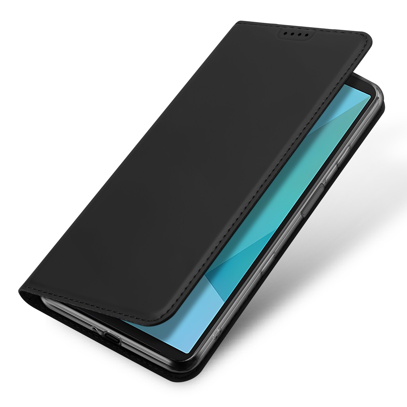 Étui portefeuille Skin Pro Series Sony Xperia 10 VII, Noir