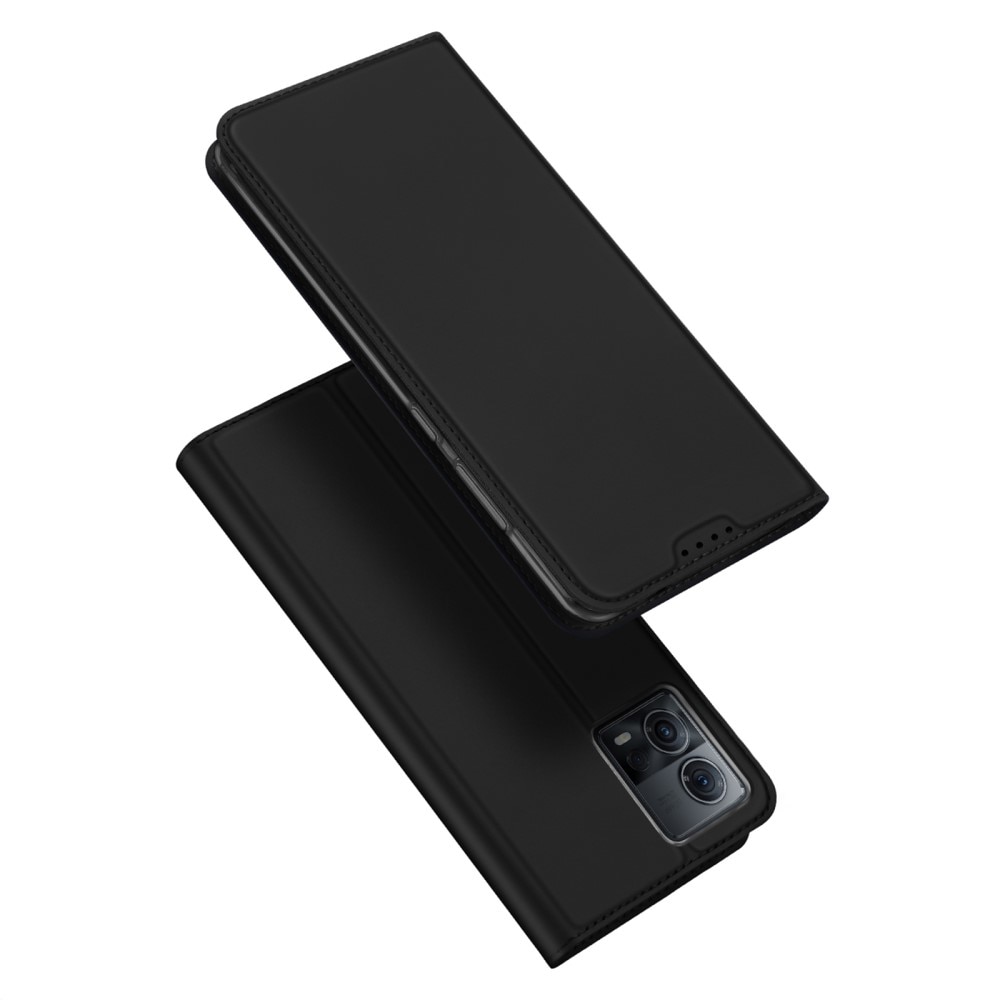 Étui portefeuille Skin Pro Series Motorola Edge 30 Fusion Black