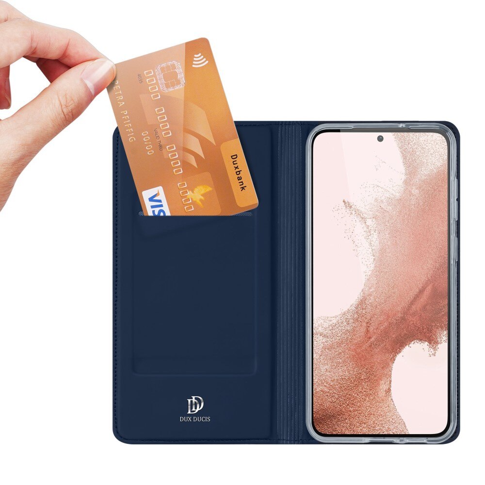 Étui portefeuille Skin Pro Series Samsung Galaxy S23, Bleu