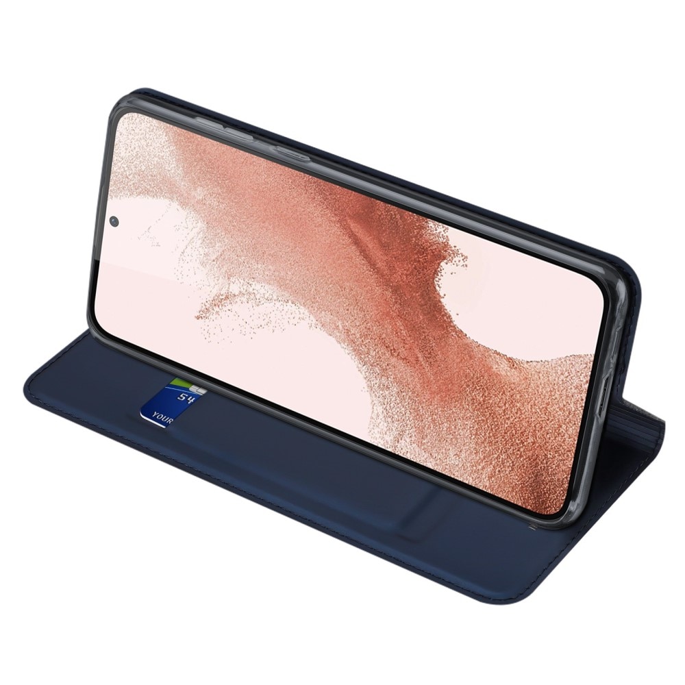 Étui portefeuille Skin Pro Series Samsung Galaxy S23, Bleu