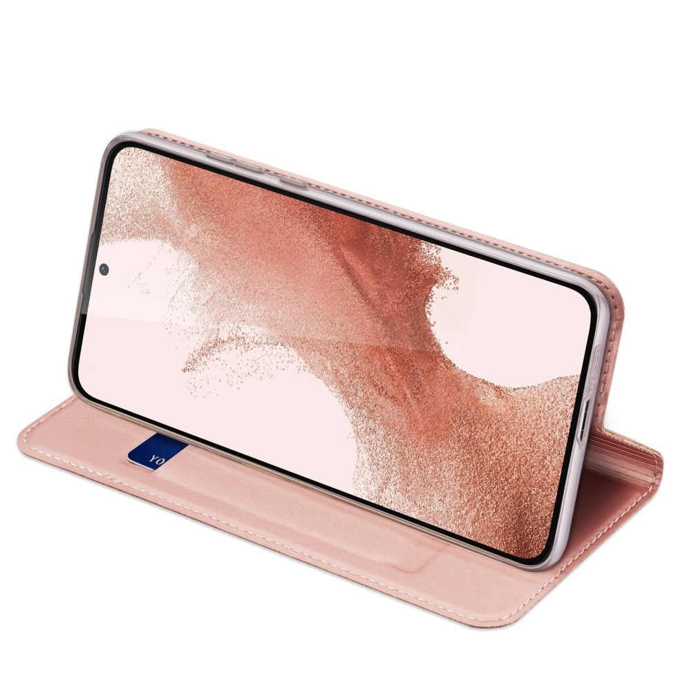 Étui portefeuille Skin Pro Series Samsung Galaxy S23 Plus, Rose Gold