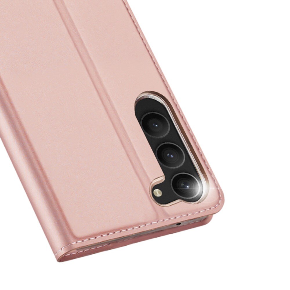 Étui portefeuille Skin Pro Series Samsung Galaxy S23 Plus, Or rose