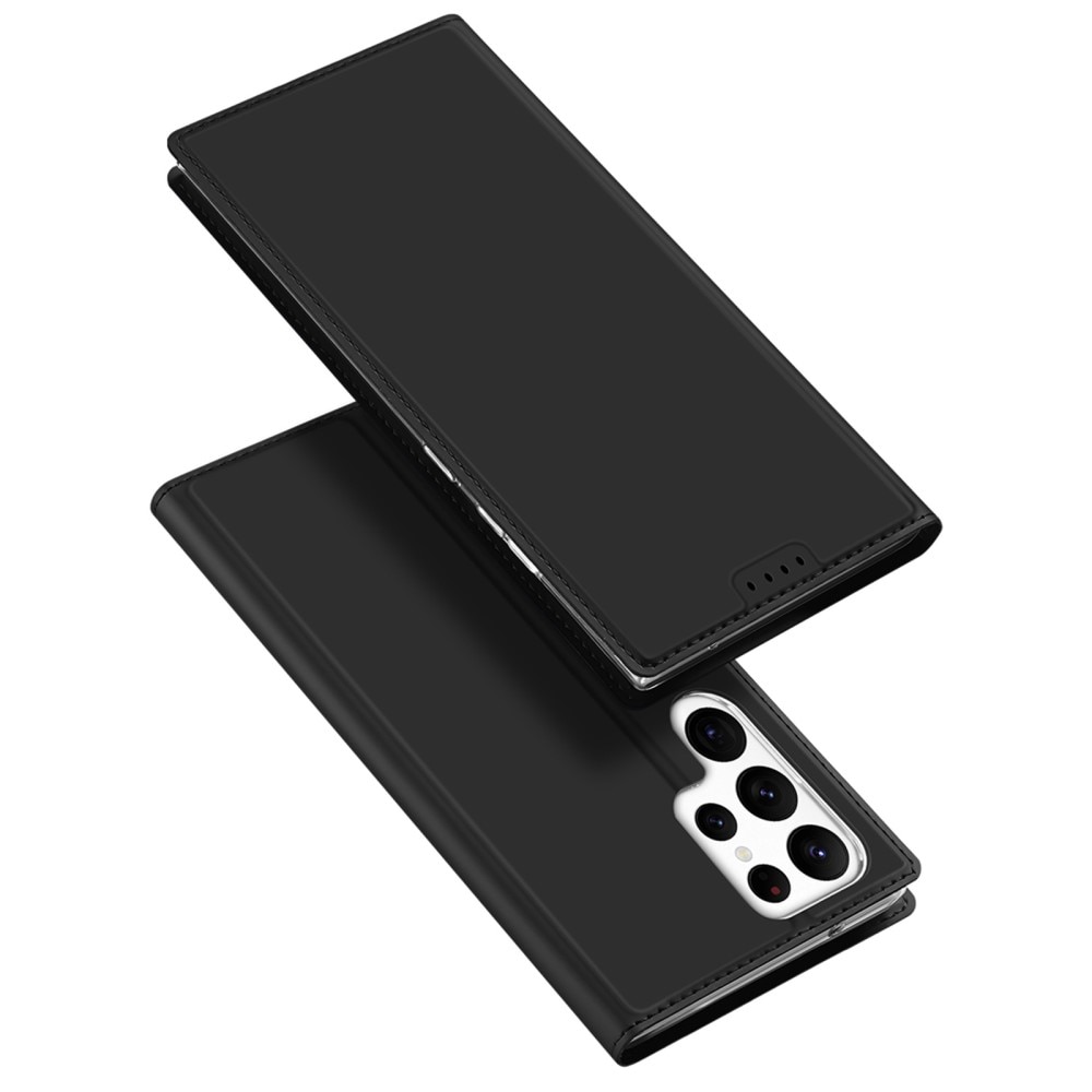 Étui portefeuille Skin Pro Series Samsung Galaxy S23 Ultra, Noir