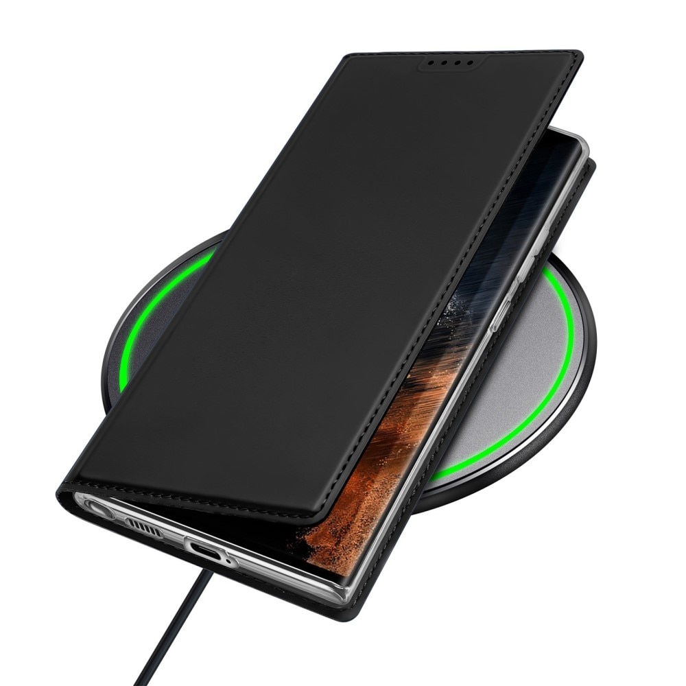 Étui portefeuille Skin Pro Series Samsung Galaxy S23 Ultra, Noir