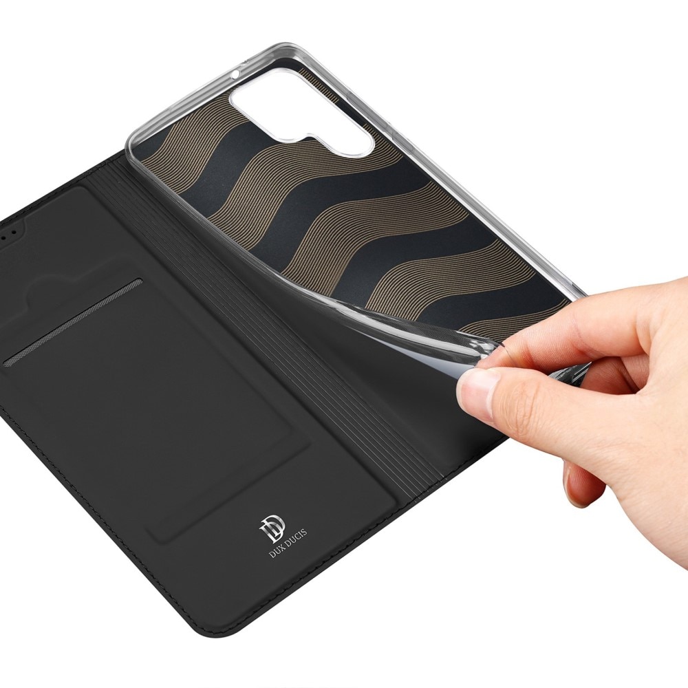 Étui portefeuille Skin Pro Series Samsung Galaxy S23 Ultra, Noir