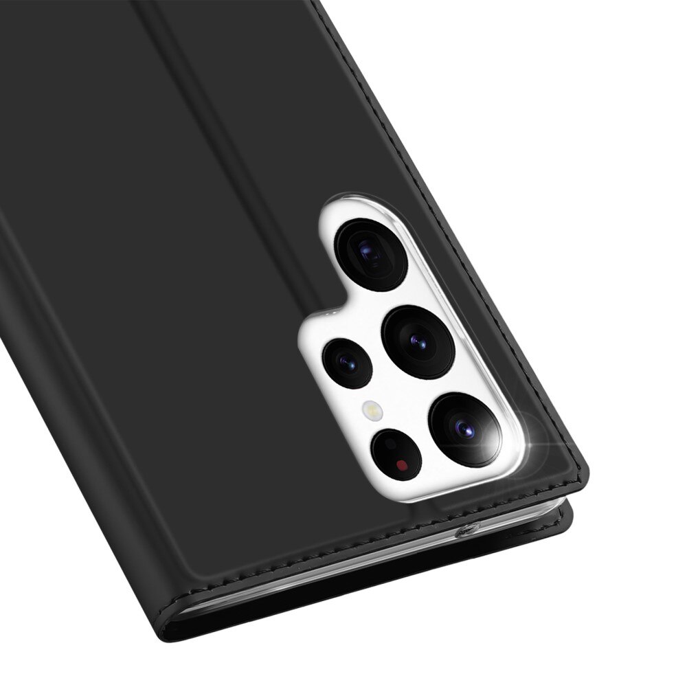 Étui portefeuille Skin Pro Series Samsung Galaxy S23 Ultra, Noir