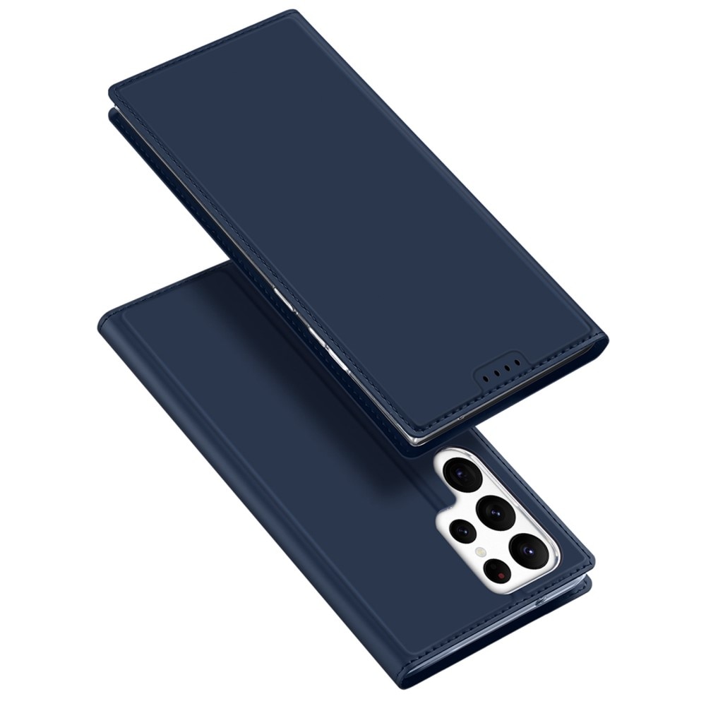 Étui portefeuille Skin Pro Series Samsung Galaxy S23 Ultra, Bleu