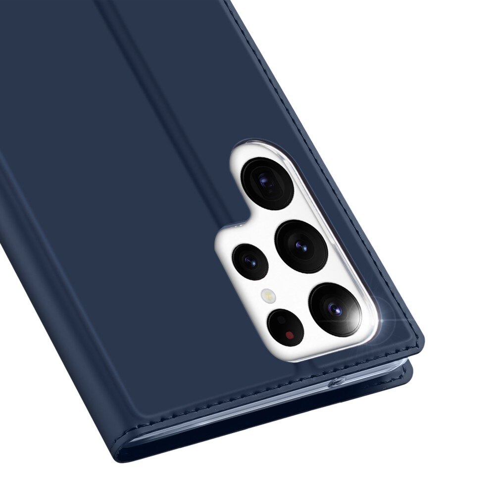Étui portefeuille Skin Pro Series Samsung Galaxy S23 Ultra, Bleu