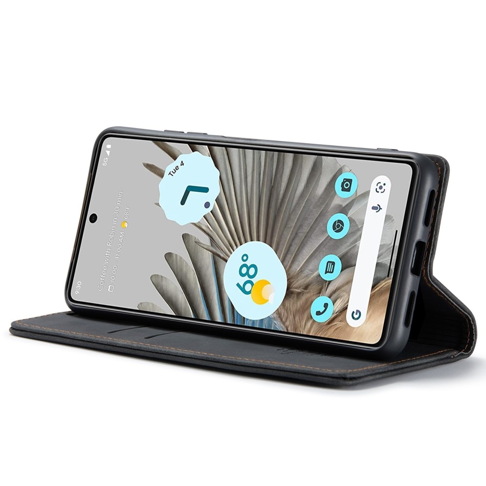 Étui portefeuille mince Google Pixel 7 Pro, Noir