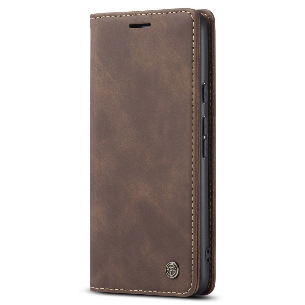 Étui portefeuille mince Google Pixel 7 Pro, Marron