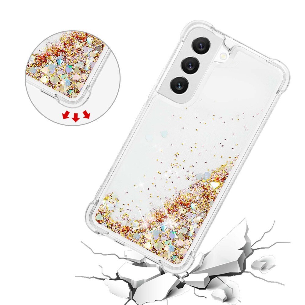 Coque Glitter Powder TPU Samsung Galaxy S23, or