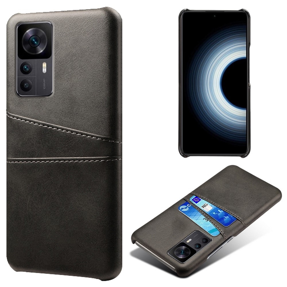 Coque Card Slots Xiaomi 12T/12T Pro, Noir