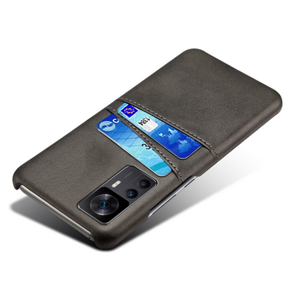 Coque Card Slots Xiaomi 12T/12T Pro, Noir