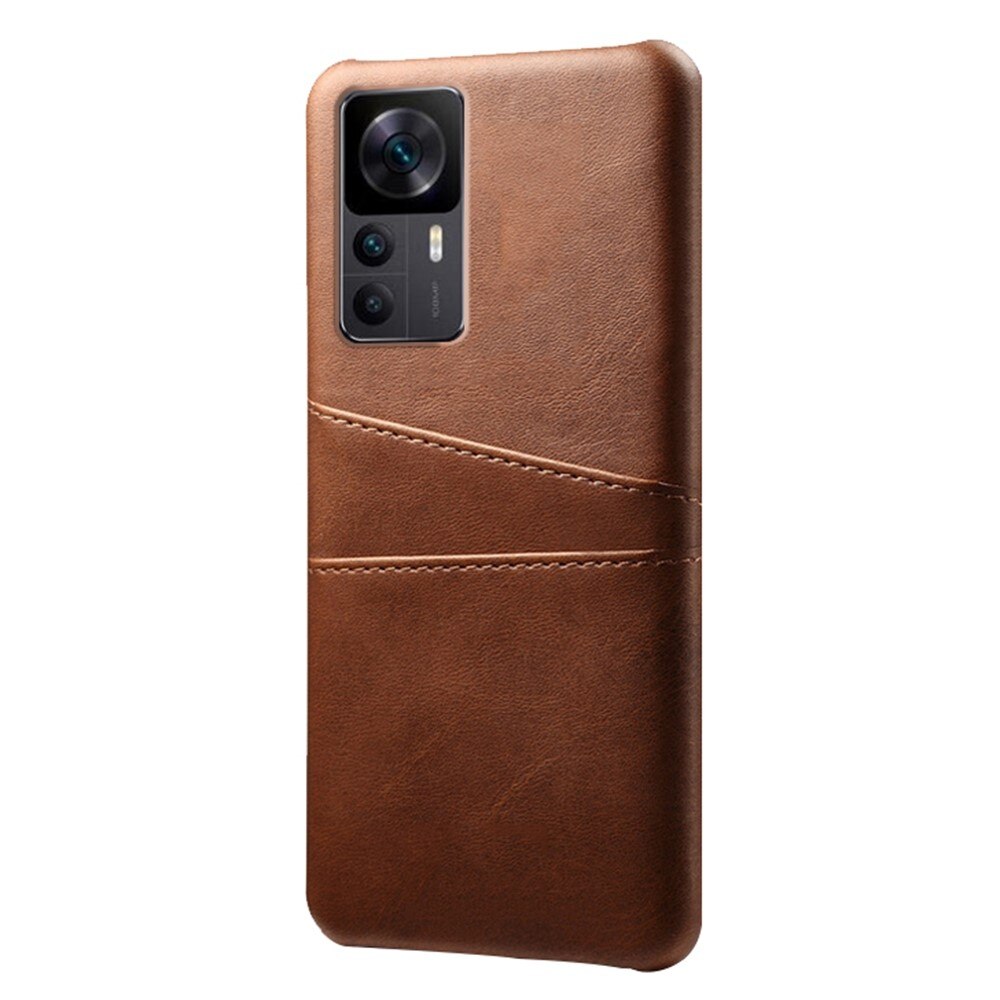 Coque Card Slots Xiaomi 12T/12T Pro, Marron