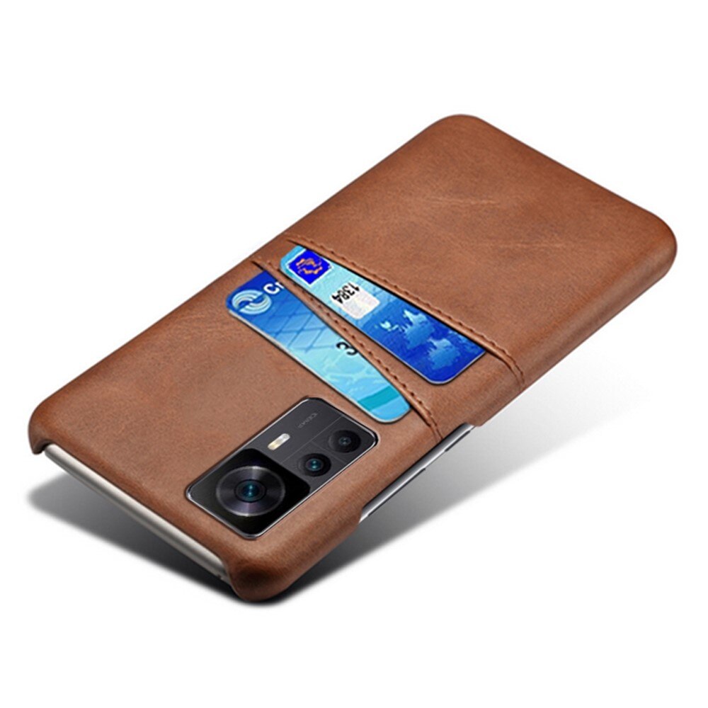 Coque Card Slots Xiaomi 12T/12T Pro, Marron
