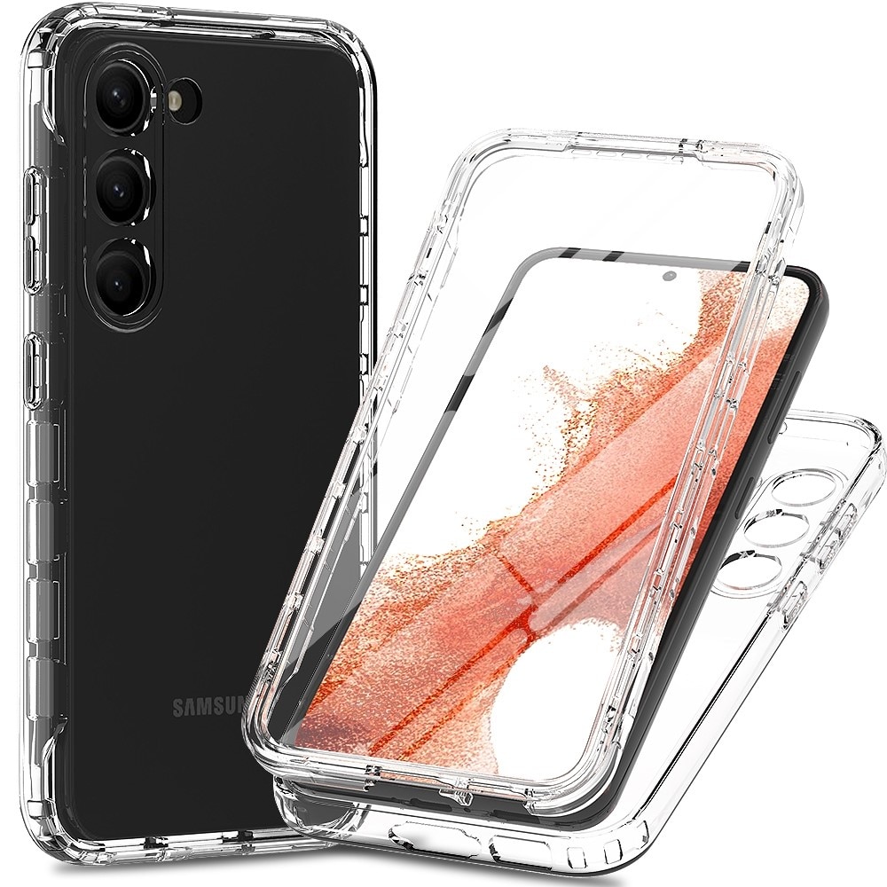 Coque Full Protection Samsung Galaxy S23 Plus, Transparent