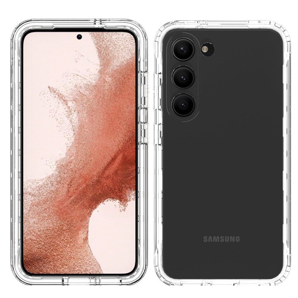 Coque Full Protection Samsung Galaxy S23 Plus, Transparent
