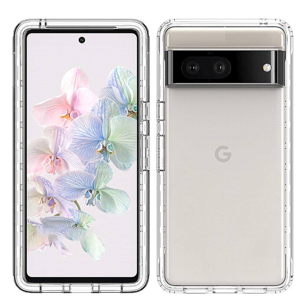Coque de couverture complète Google Pixel 7, Transparent