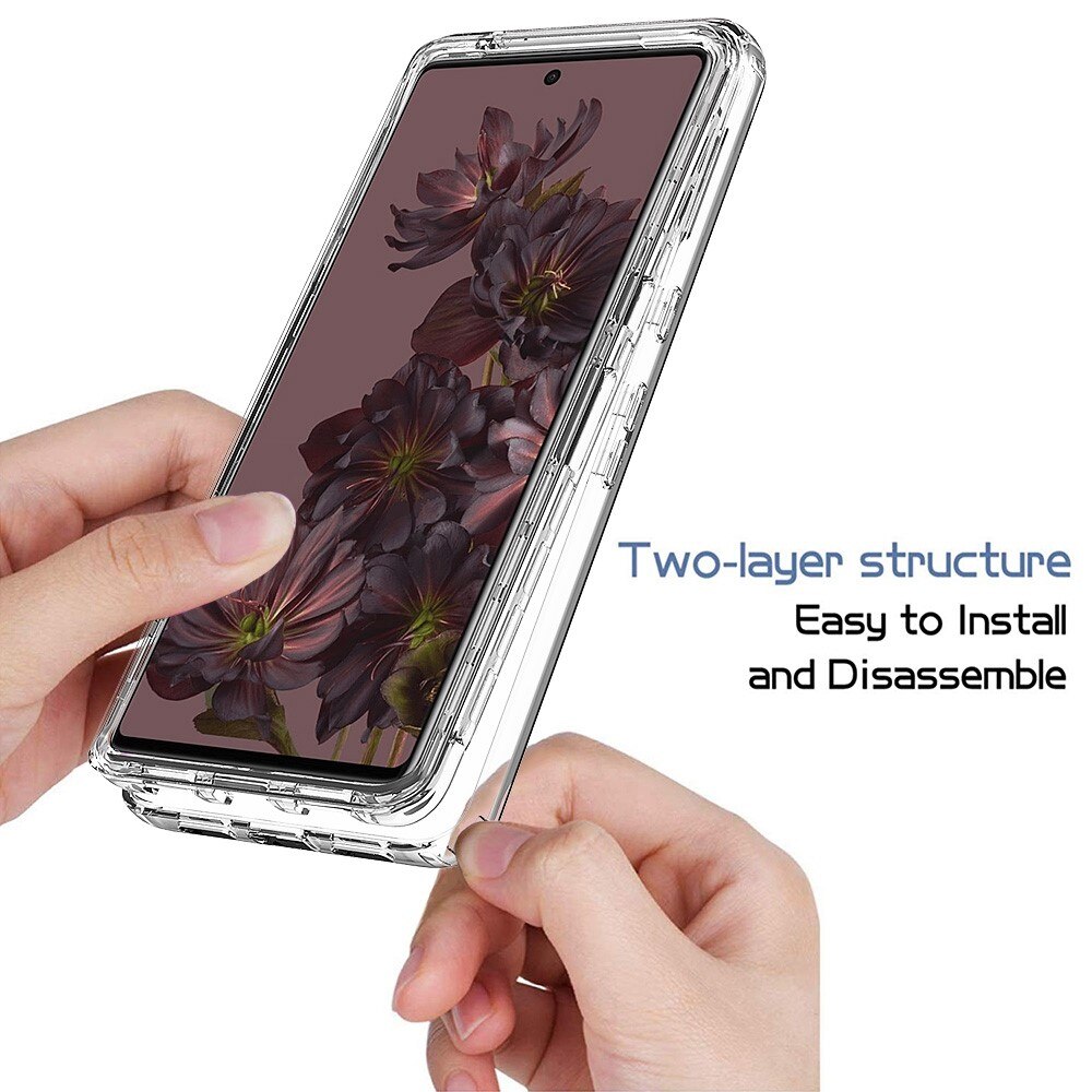 Coque de couverture complète Google Pixel 7 Pro, Transparent
