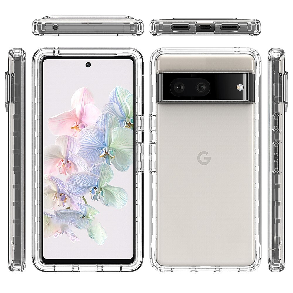 Coque Full Protection Google Pixel 7 transparent