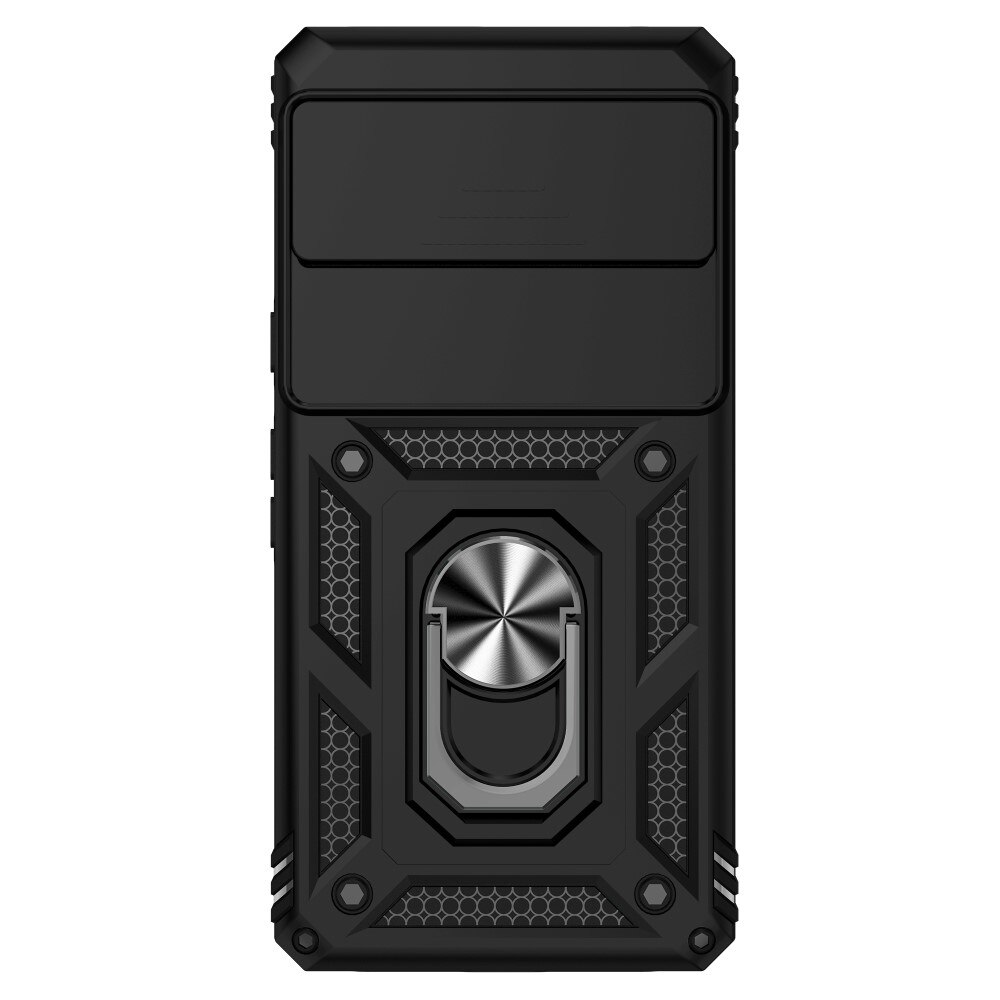 Coque Hybride Ring avec Protège Caméra Google Pixel 7, Noir