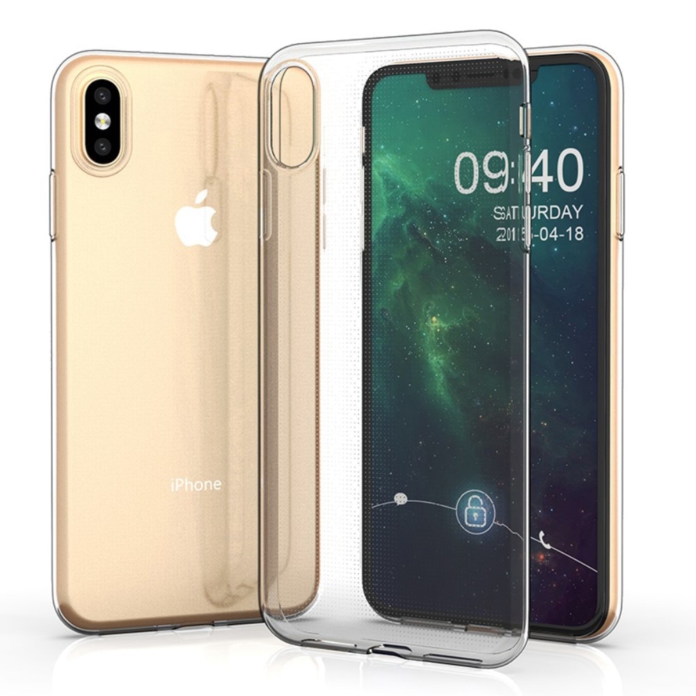 TPU Coque iPhone X/XS, Transparent