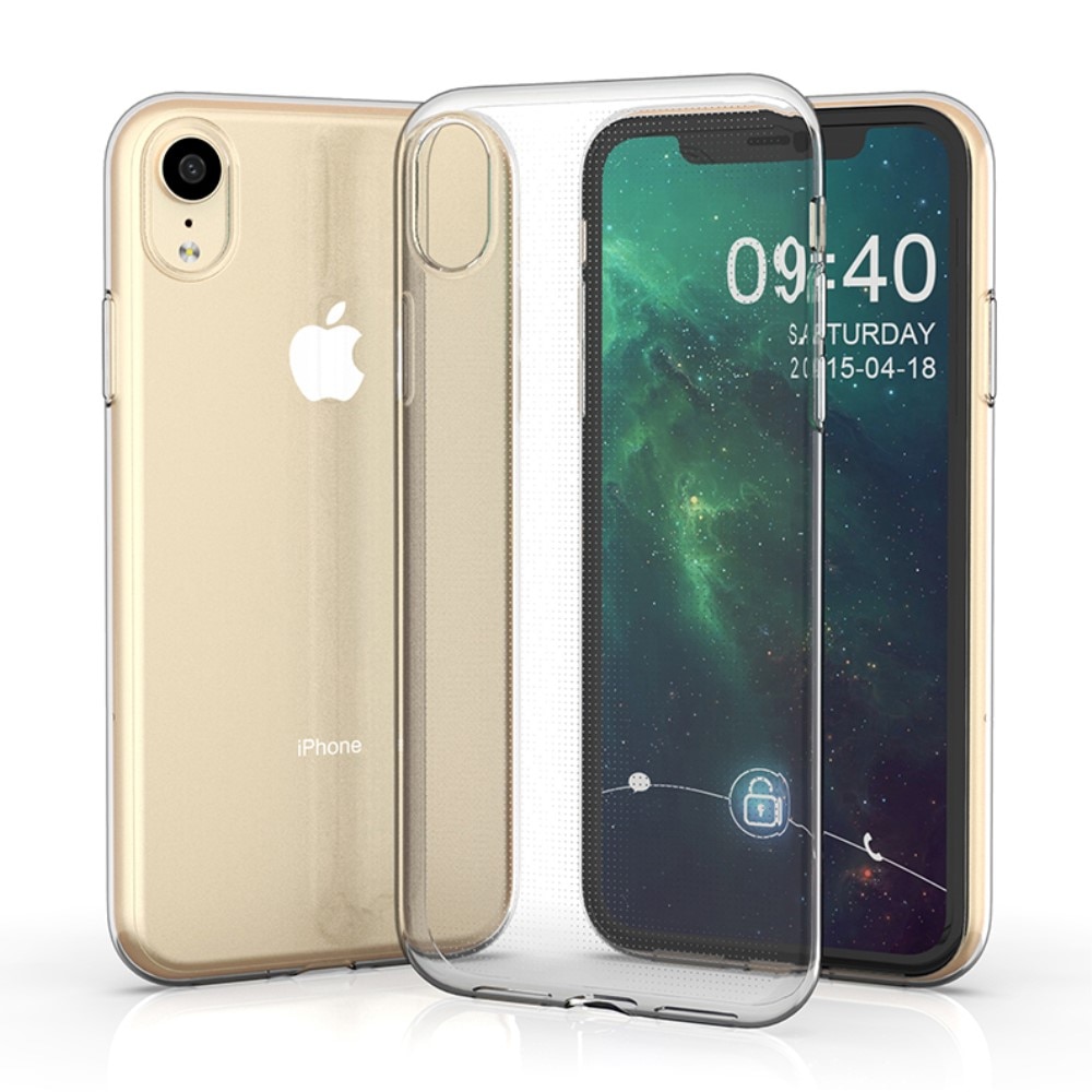 TPU Coque iPhone Xr, Transparent