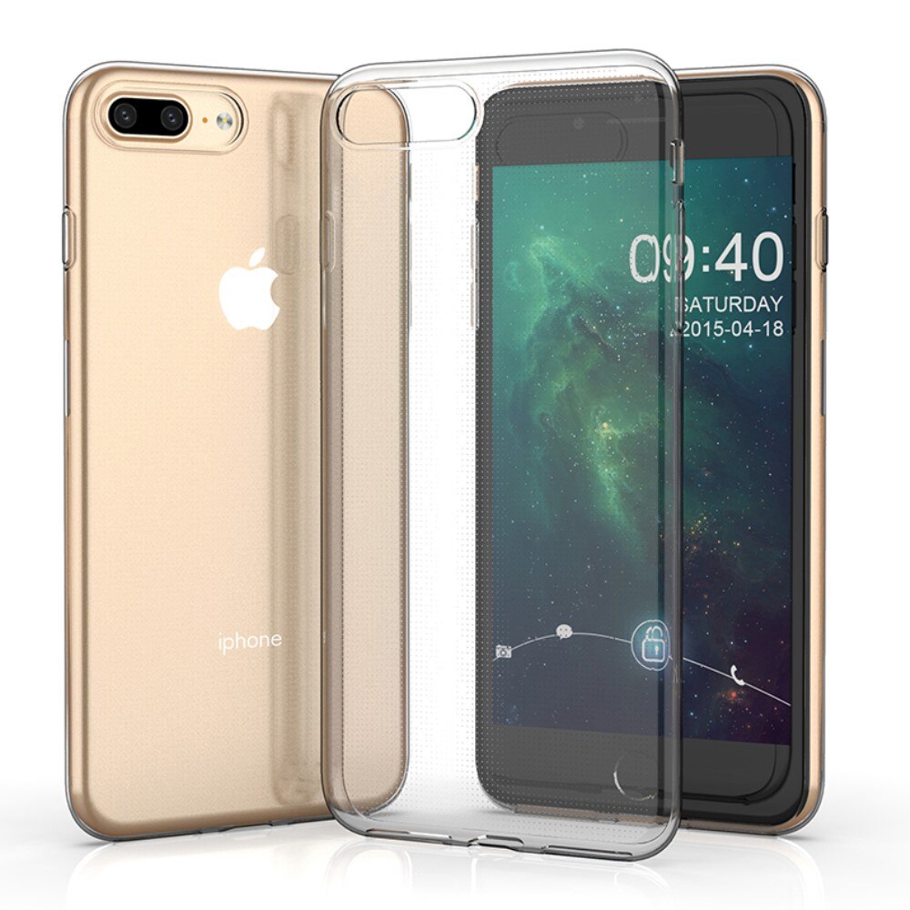 TPU Coque iPhone 7 Plus/iPhone 8 Plus, Transparent