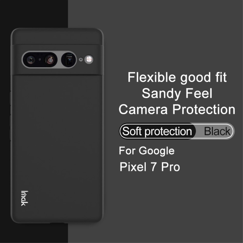 Coque Frosted TPU Google Pixel 7 Pro Black