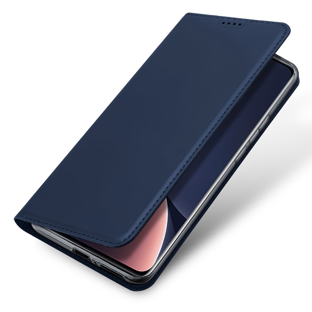Étui portefeuille Skin Pro Series Xiaomi 13 Pro, Bleu
