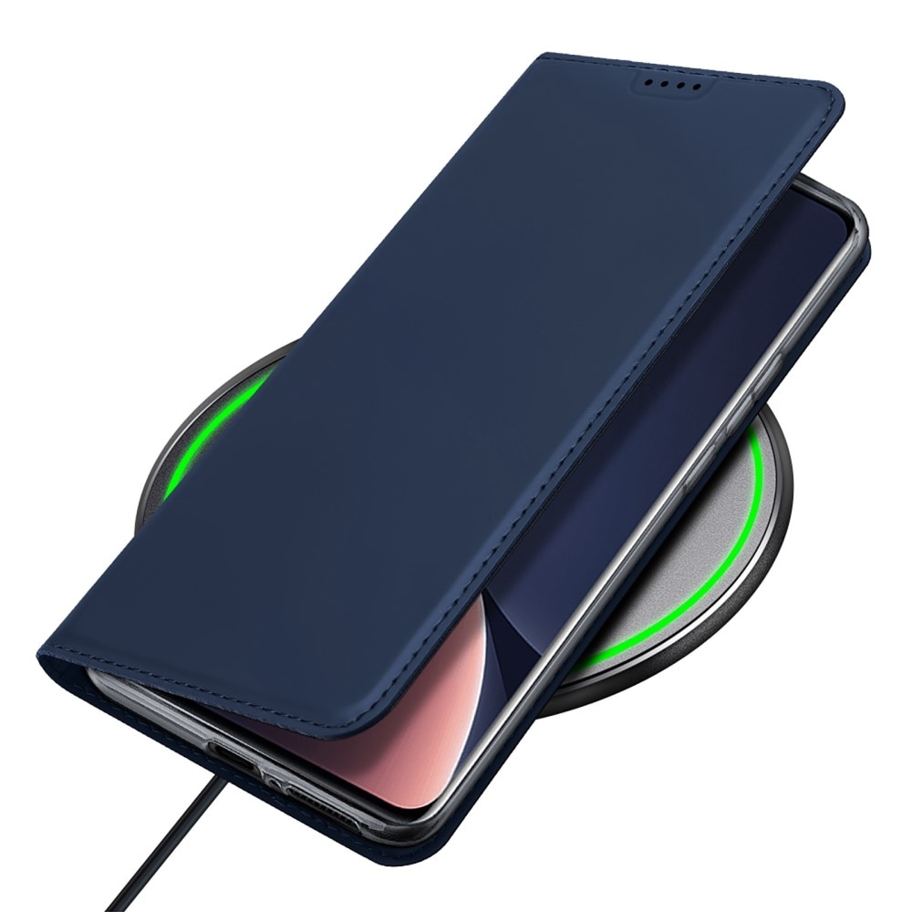 Étui portefeuille Skin Pro Series Xiaomi 13 Pro, Bleu