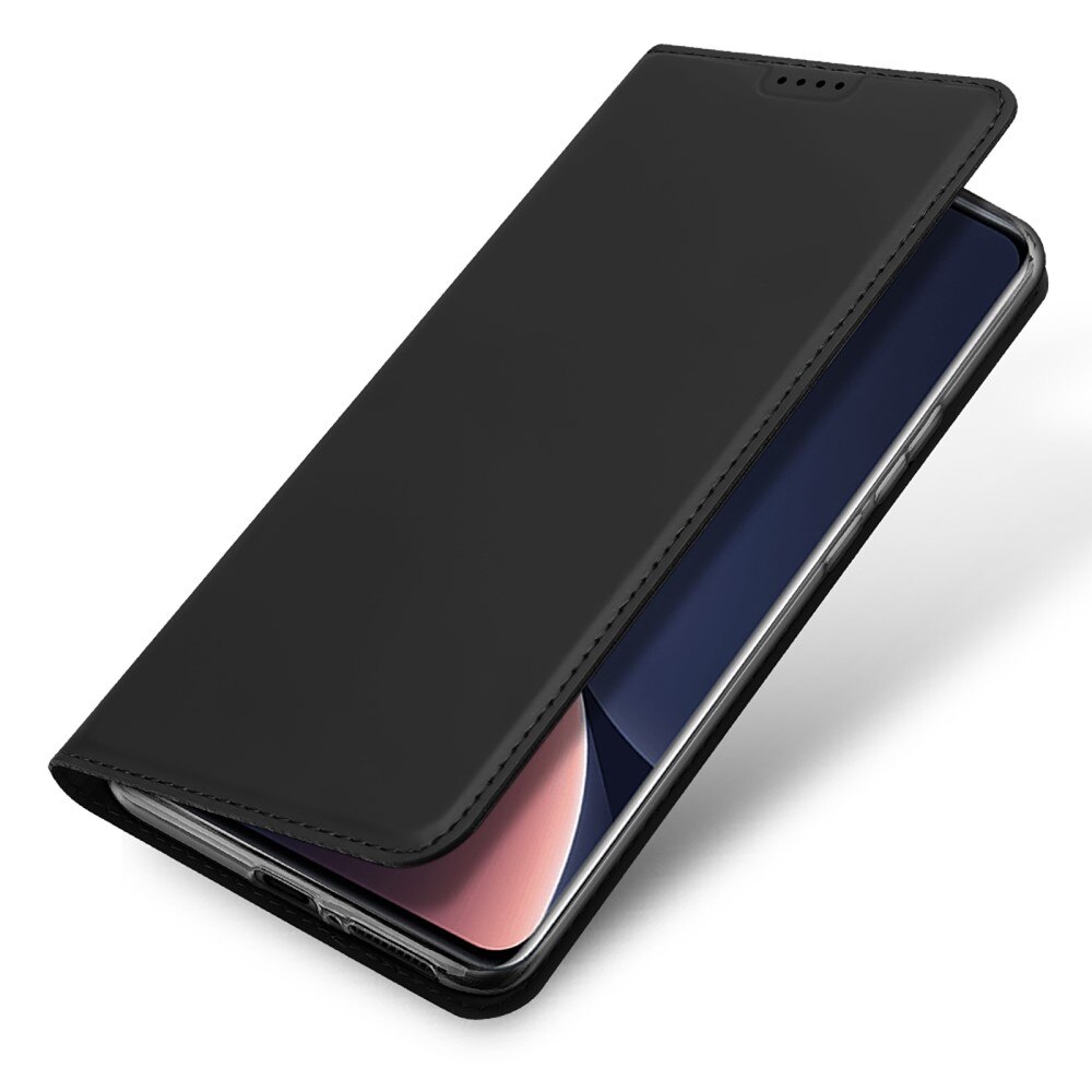 Étui portefeuille Skin Pro Series Xiaomi 13 Pro, Noir