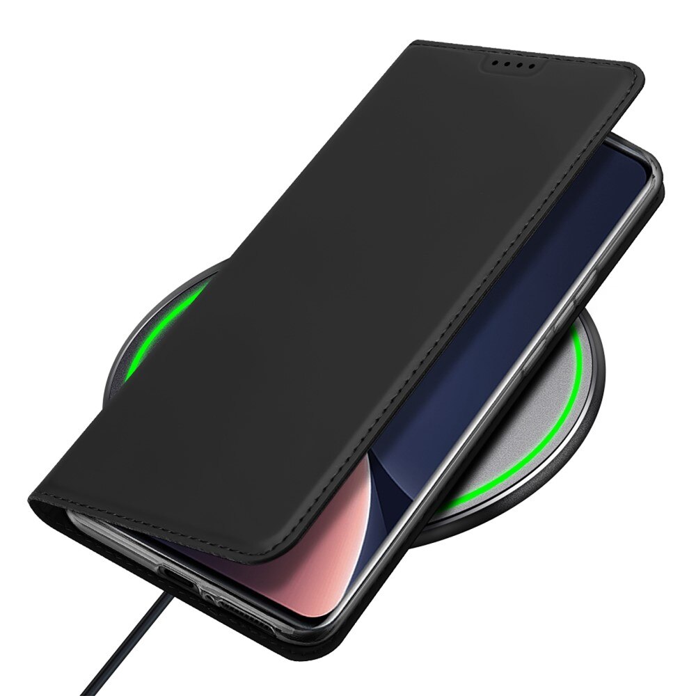 Étui portefeuille Skin Pro Series Xiaomi 13 Pro, Noir