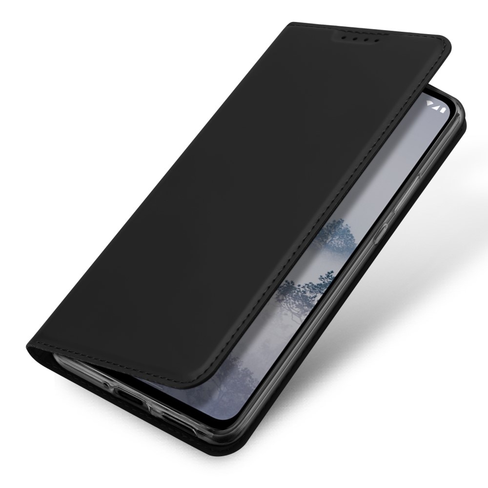 Étui portefeuille Skin Pro Series  Nokia X30, Noir