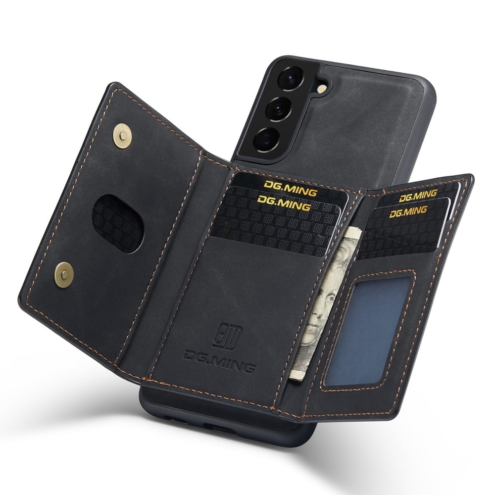 Coque Magnetic Card Slot Samsung Galaxy S23 Plus, Black