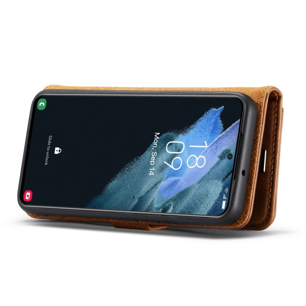 Étui portefeuille Magnet Wallet Samsung Galaxy S23, Cognac