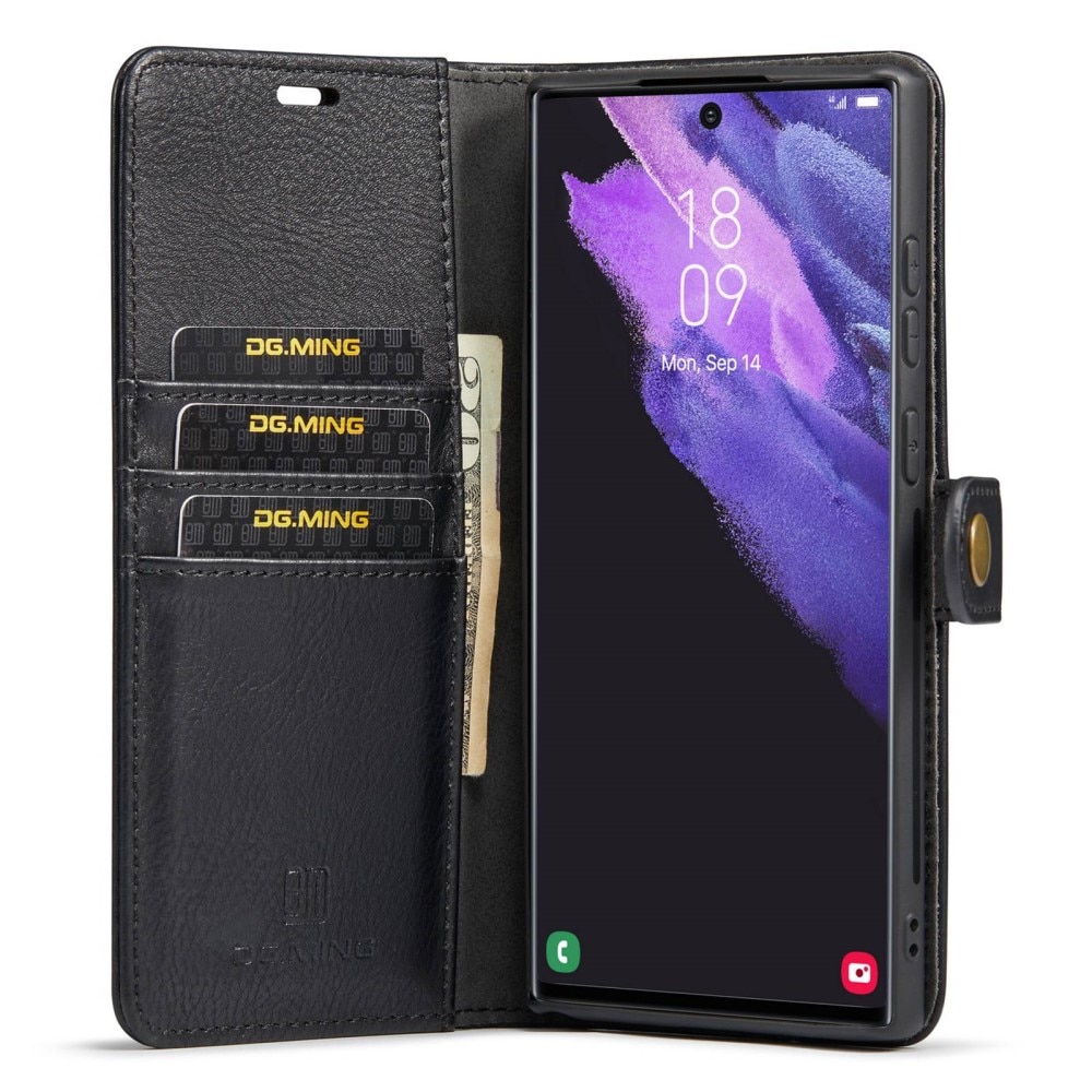 Étui portefeuille Magnet Wallet Samsung Galaxy S23 Ultra, Black