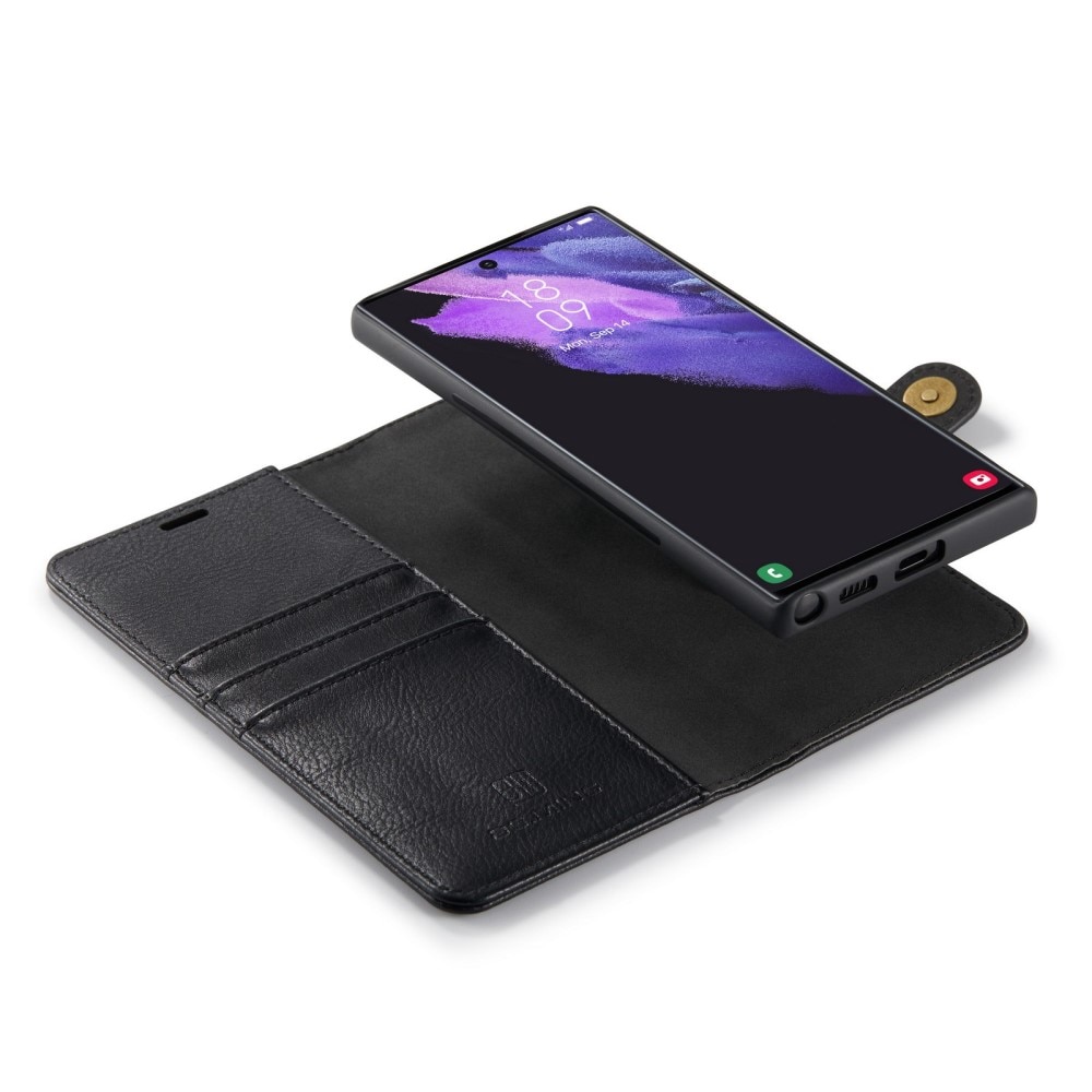 Étui portefeuille Magnet Wallet Samsung Galaxy S23 Ultra, Black