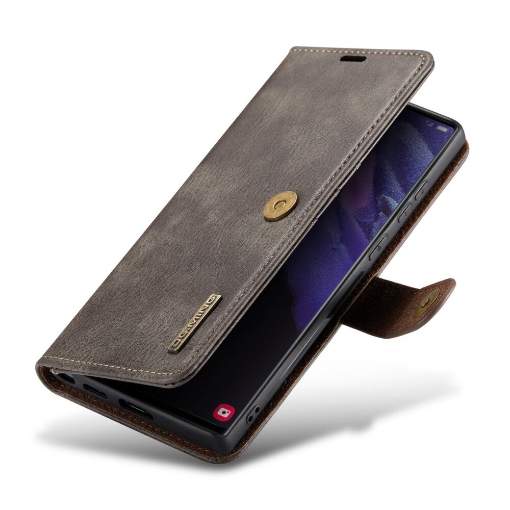 Étui portefeuille Magnet Wallet Samsung Galaxy S23 Ultra, Marron