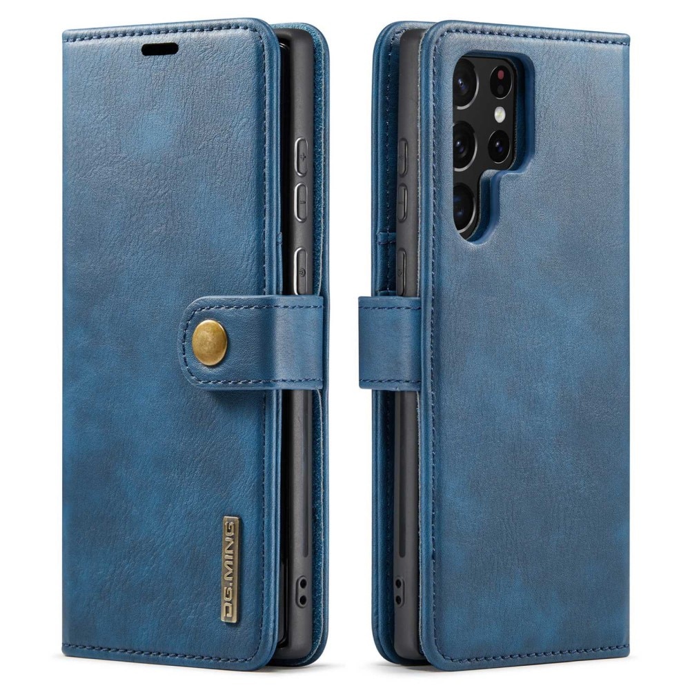 Étui portefeuille Magnet Wallet Samsung Galaxy S23 Ultra Blue
