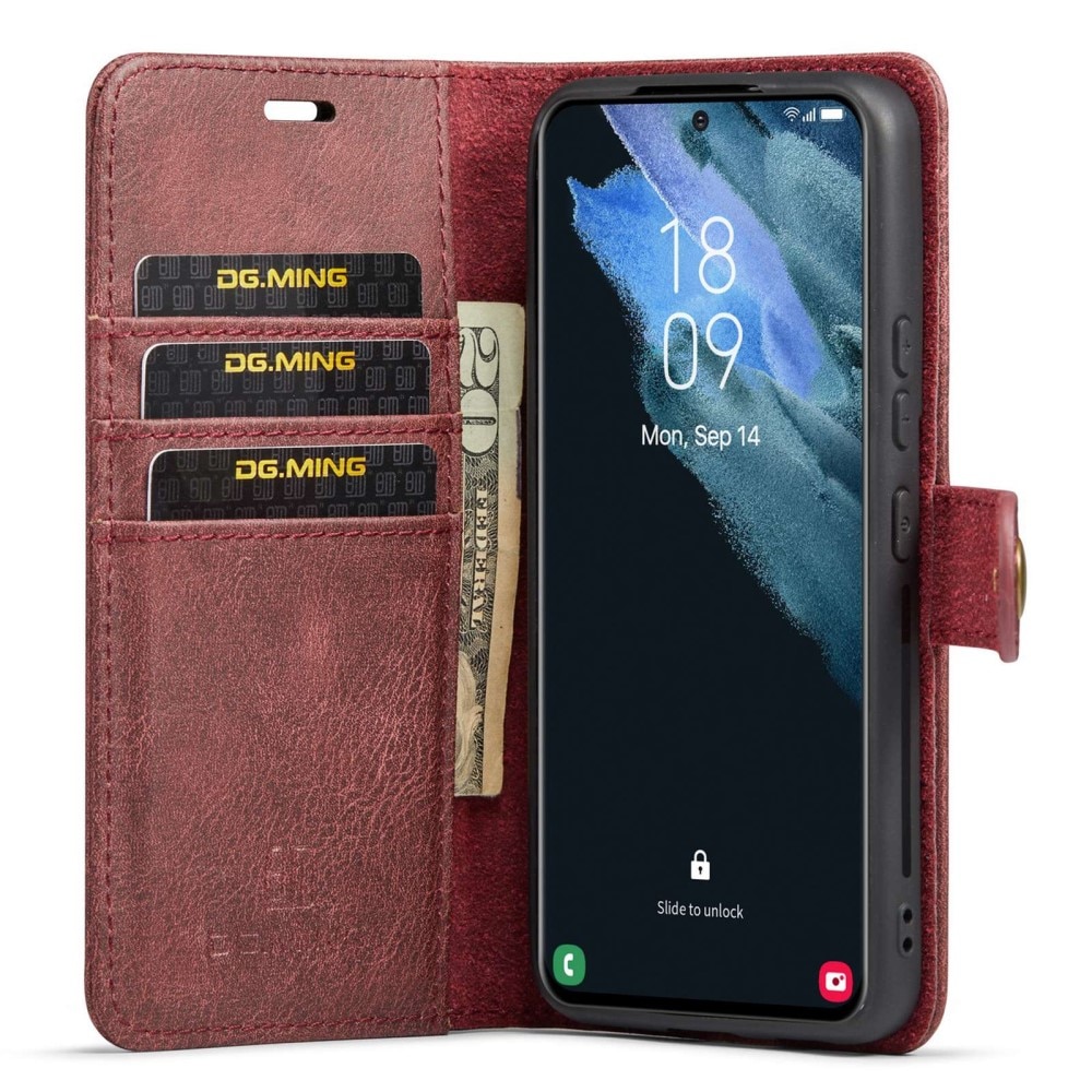 Étui portefeuille Magnet Wallet Samsung Galaxy S23 Plus Red