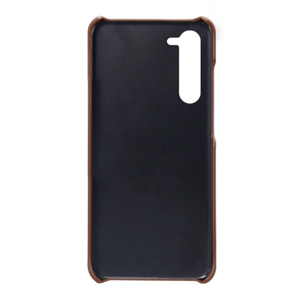 Coque Card Slots Samsung Galaxy S23, Marron