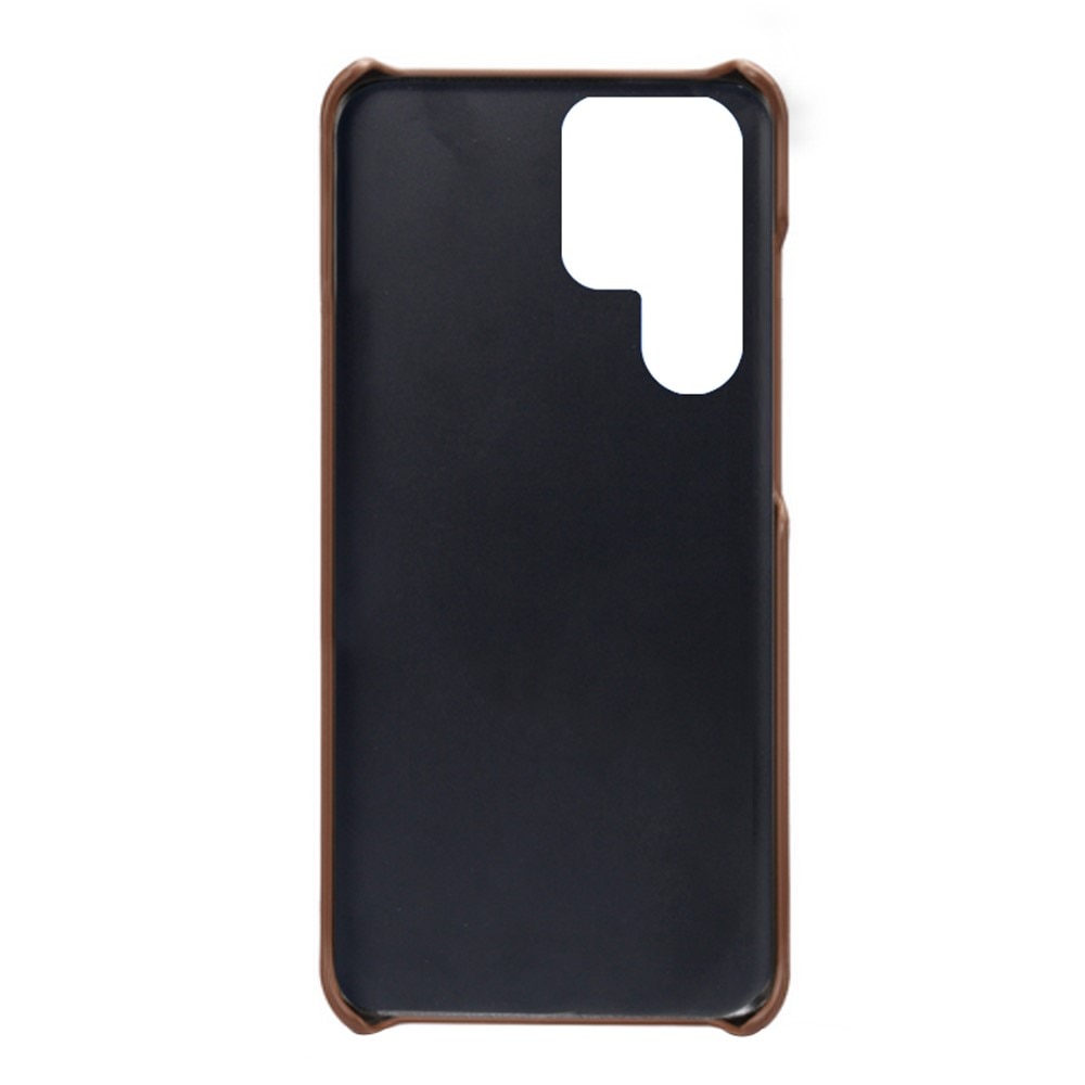 Coque Card Slots Samsung Galaxy S23 Ultra, marron