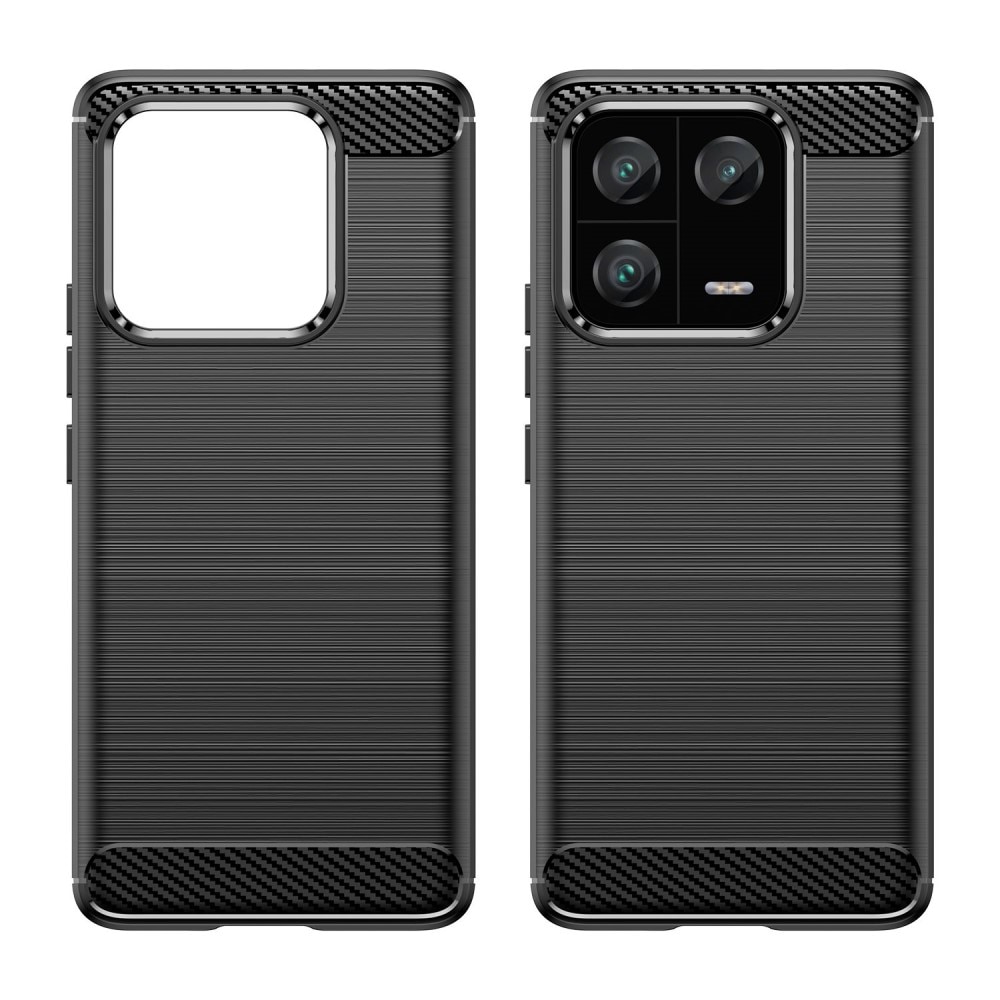 Coque TPU Brushed Xiaomi 13 Pro, noir