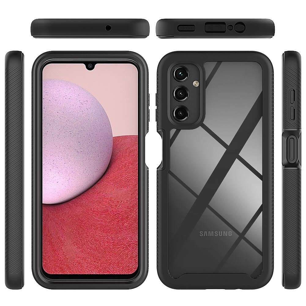 Coque de couverture complète Samsung Galaxy A14, Noir