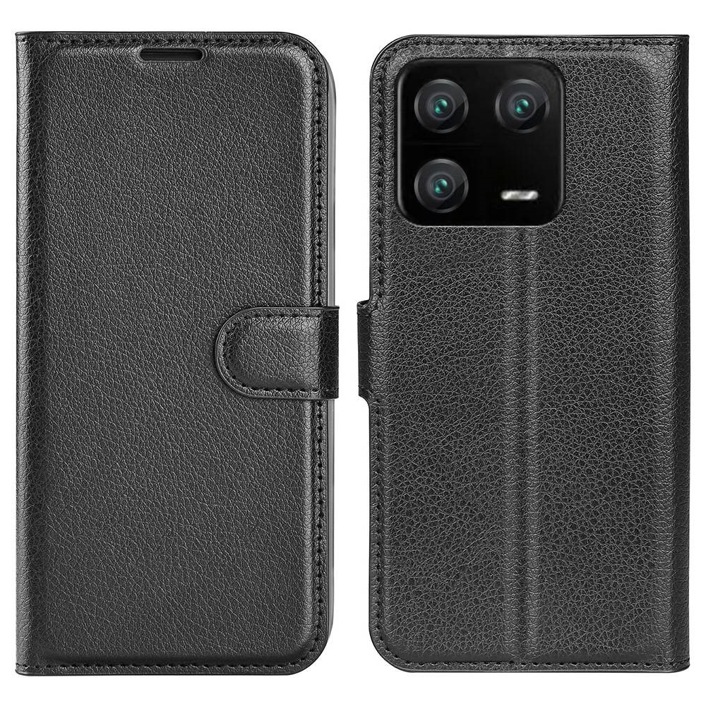 Coque portefeuille Xiaomi 13 Pro, noir