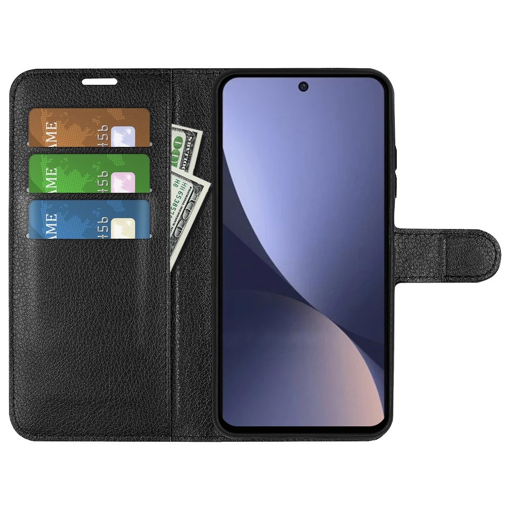 Coque portefeuille Xiaomi 13 Pro, Noir