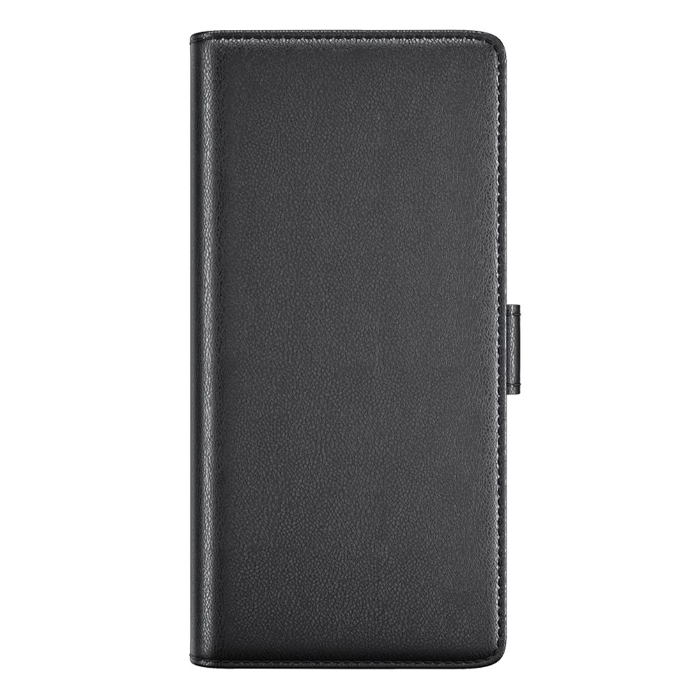 Étui en cuir veritable Xiaomi Redmi Note 12, Noir